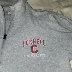 Champion Gray Cornell University Sweatshirt